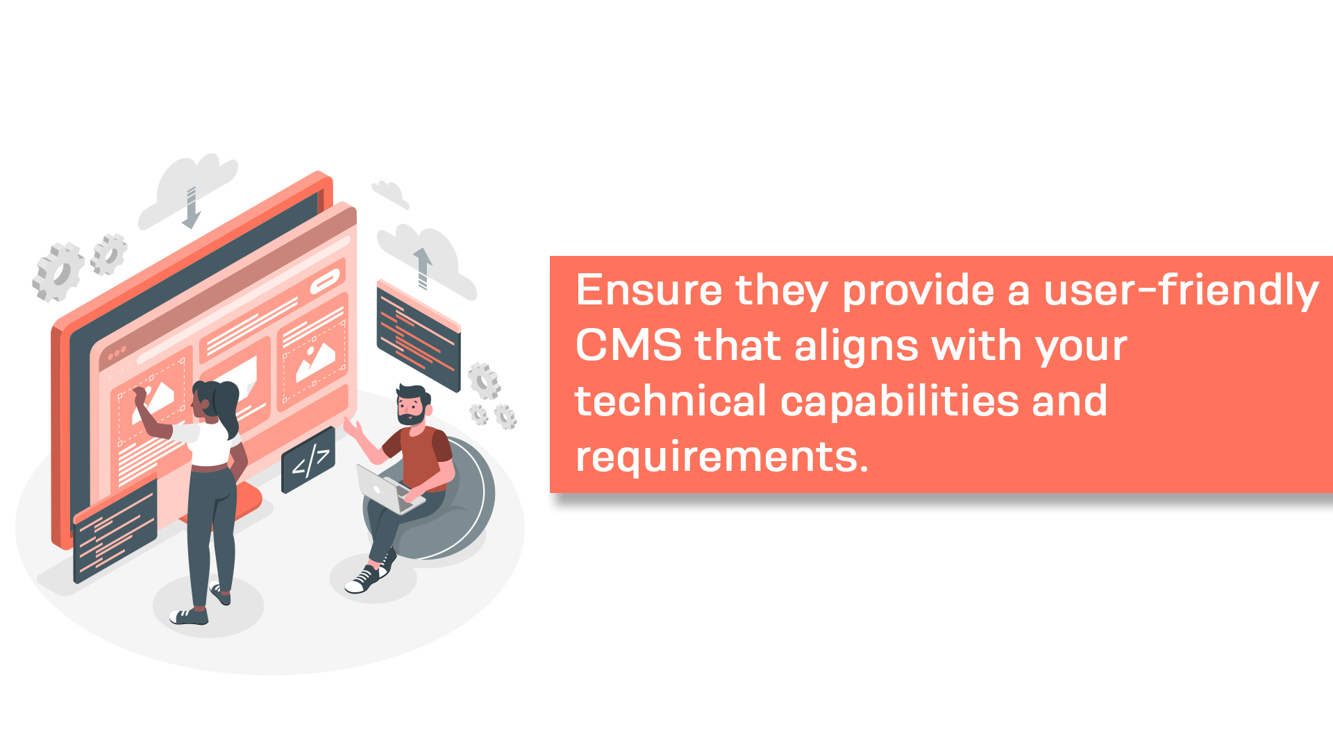 Consider the Content Management System (CMS) options offered by the website designing company in Uttarakhand. 