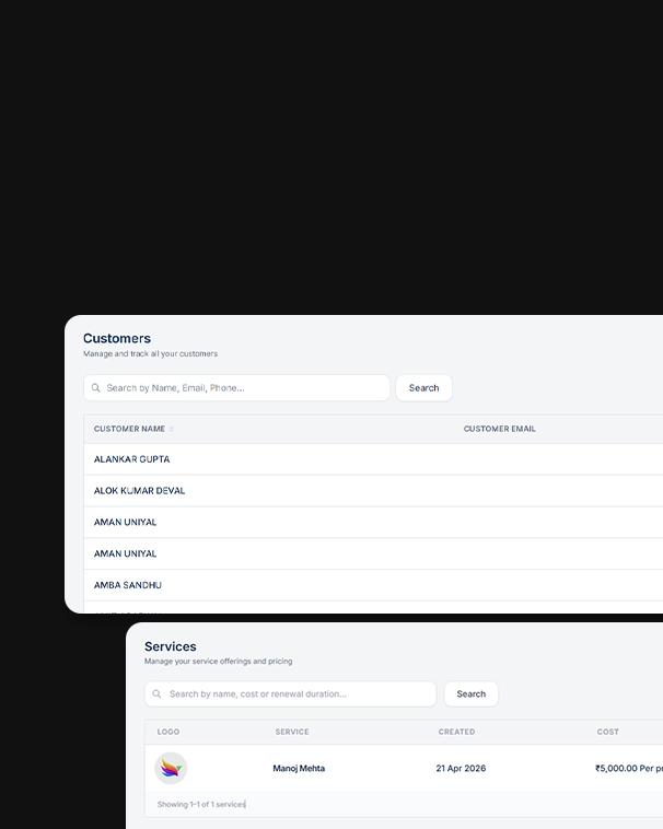 Service & Customer Workflow Image